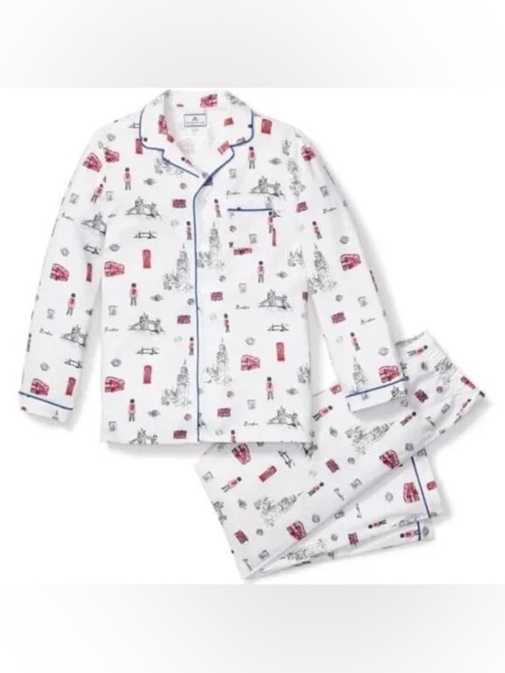 Petite Plume Kid's Twill Pajama Set's Gingham (Size: 2T) EUC